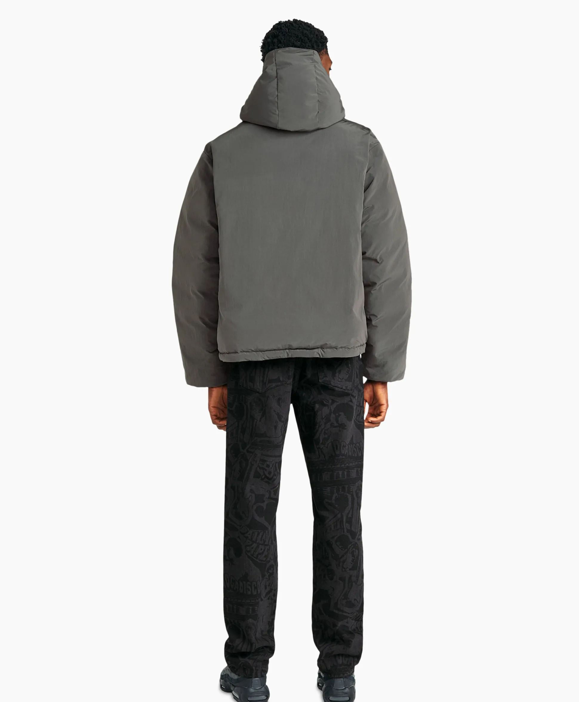 Flash Sale Gewatteerde Jas Joel Donkergrijs Heren Jassen