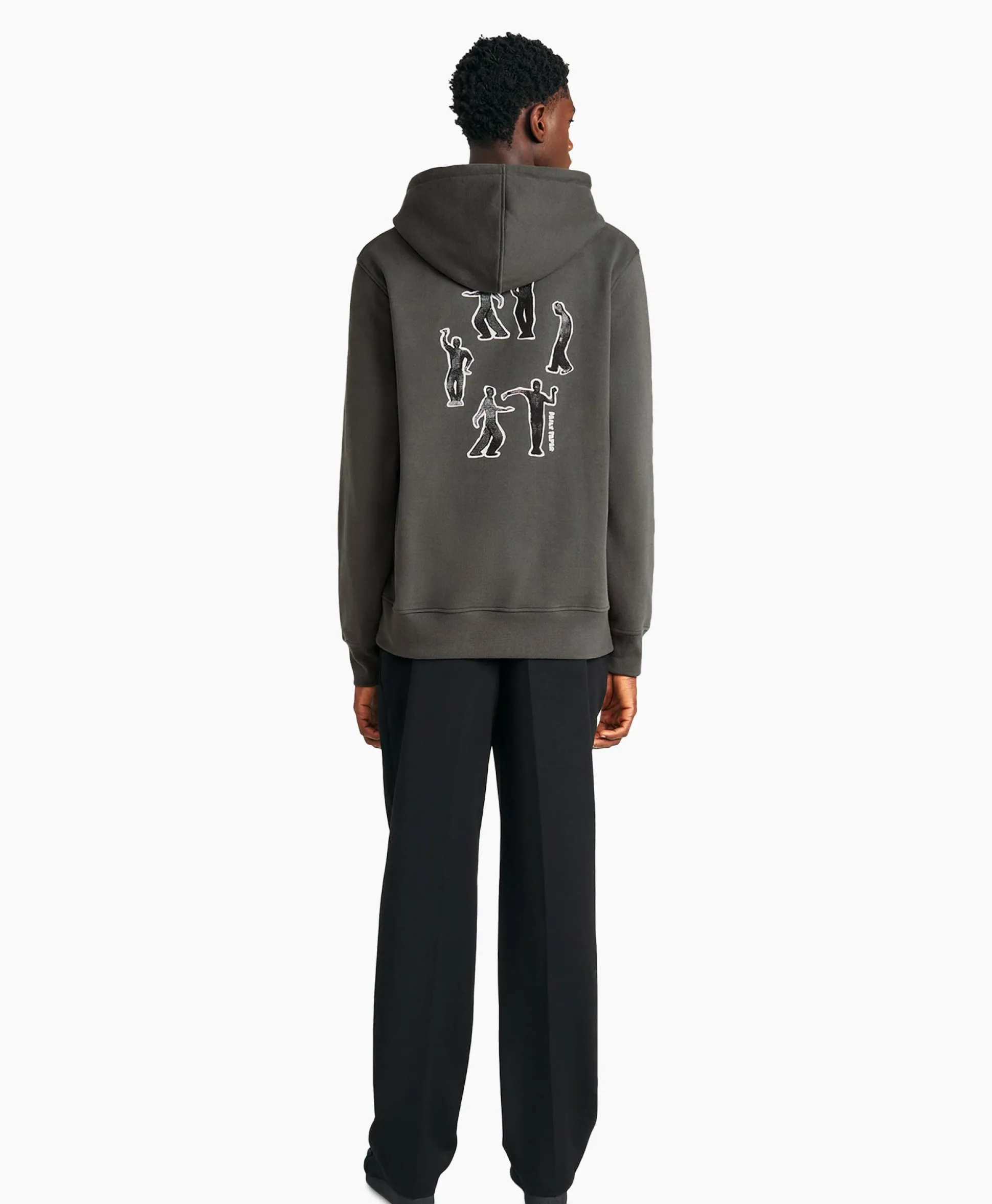 Cheap Hoodie Halim Donker Grijs Heren Truien