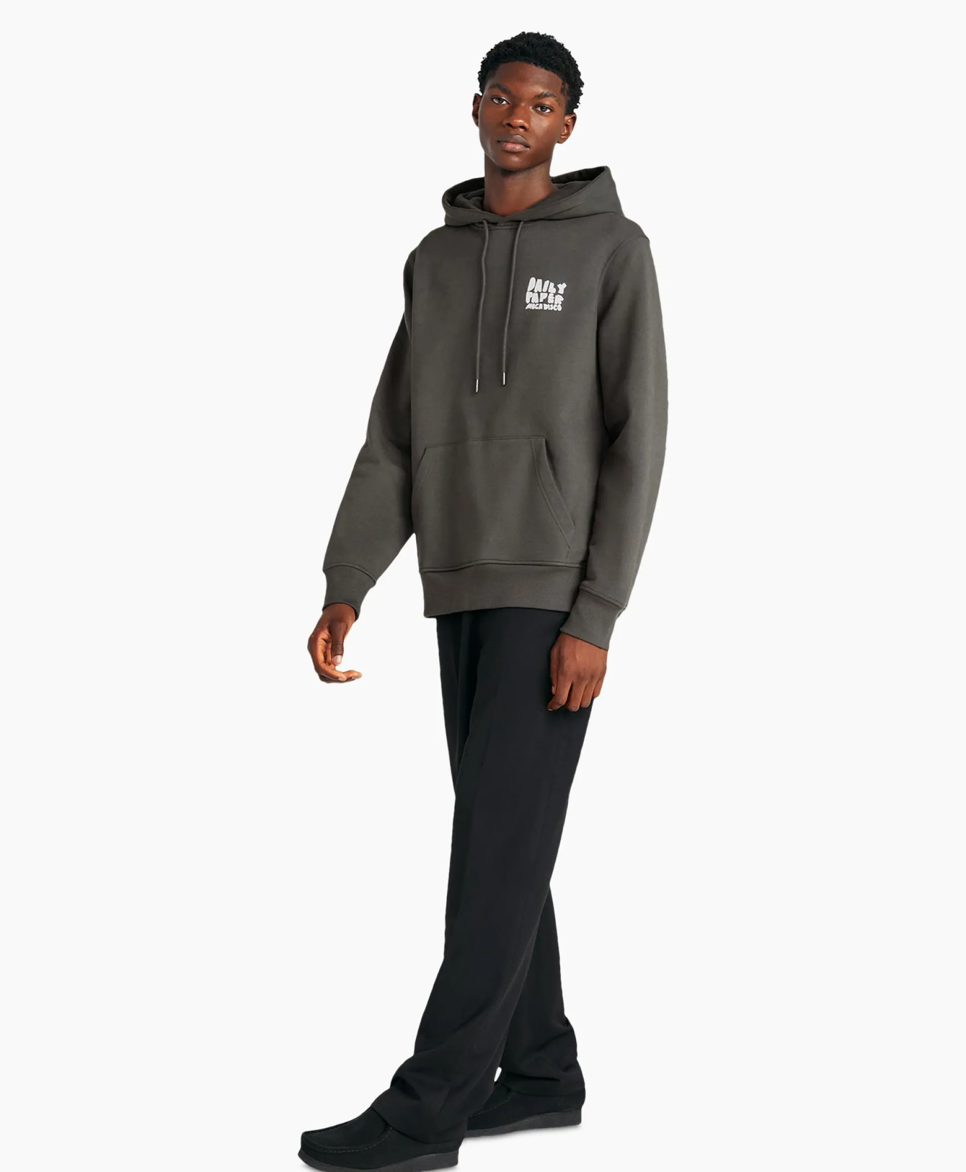 Cheap Hoodie Halim Donker Grijs Heren Truien