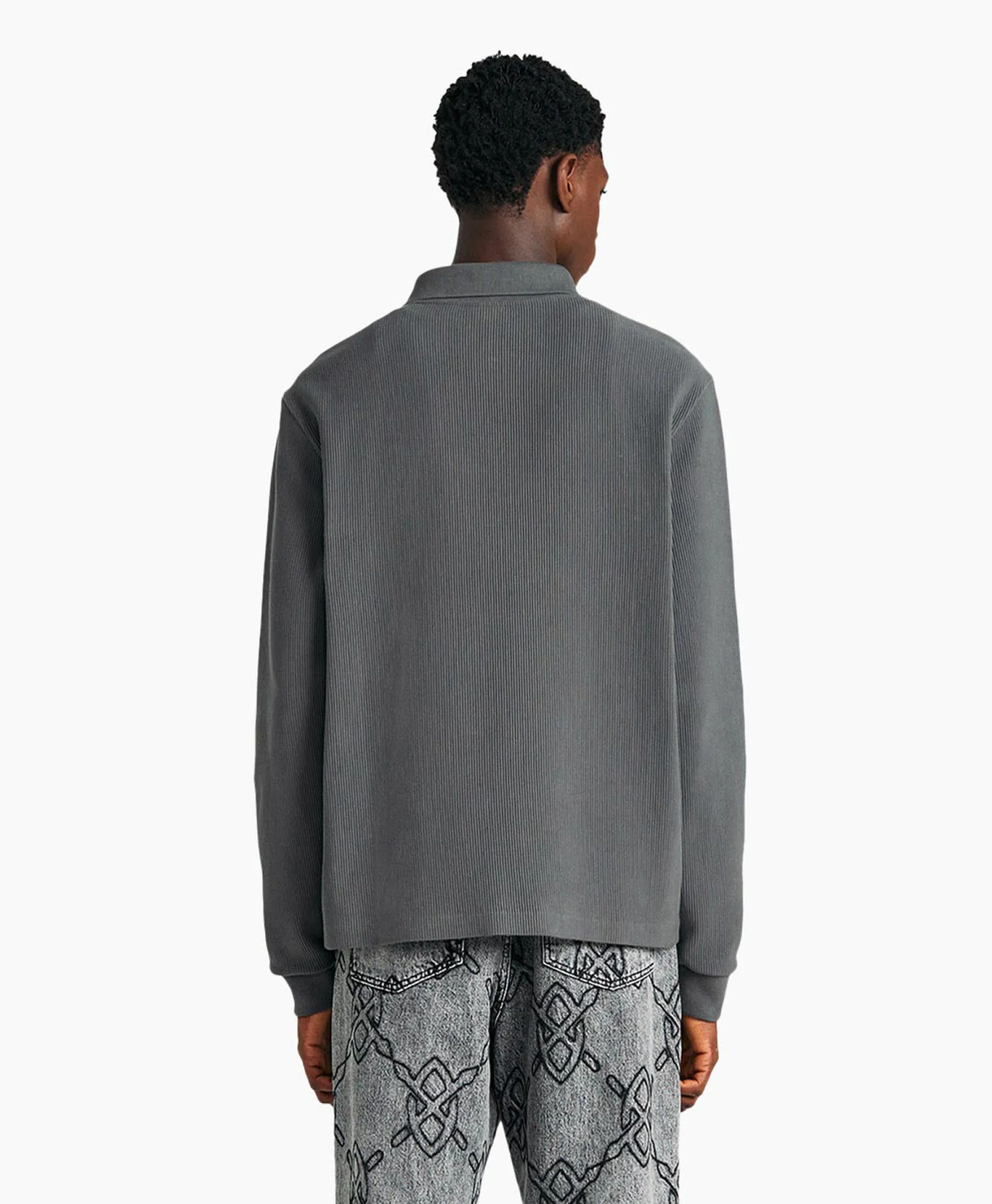 Store Overshirt Parram Grijs Heren Jassen