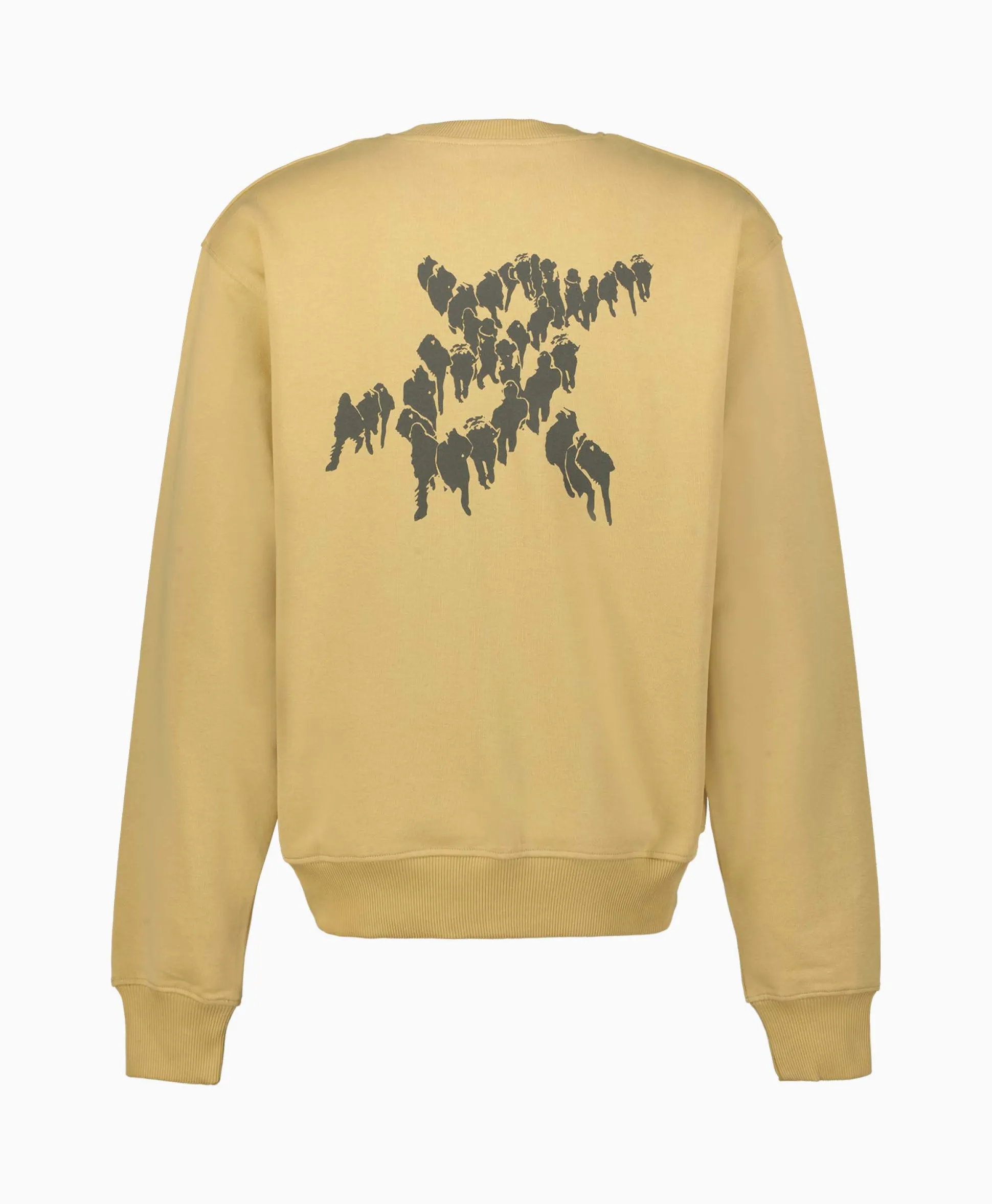 Outlet Sweater Shield Beige Heren Truien