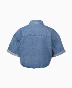 Hot D'Arc Blouse Bovino Blauw Dames Blouses