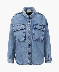 Best Sale D'Arc Blouse Cunro Licht Blauw Dames Blouses