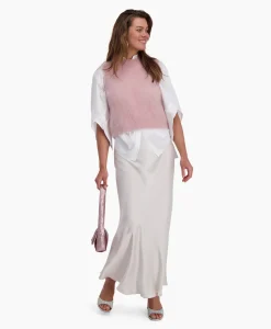 Store D'Arc Midi Rok Padova Beige Dames Rokken