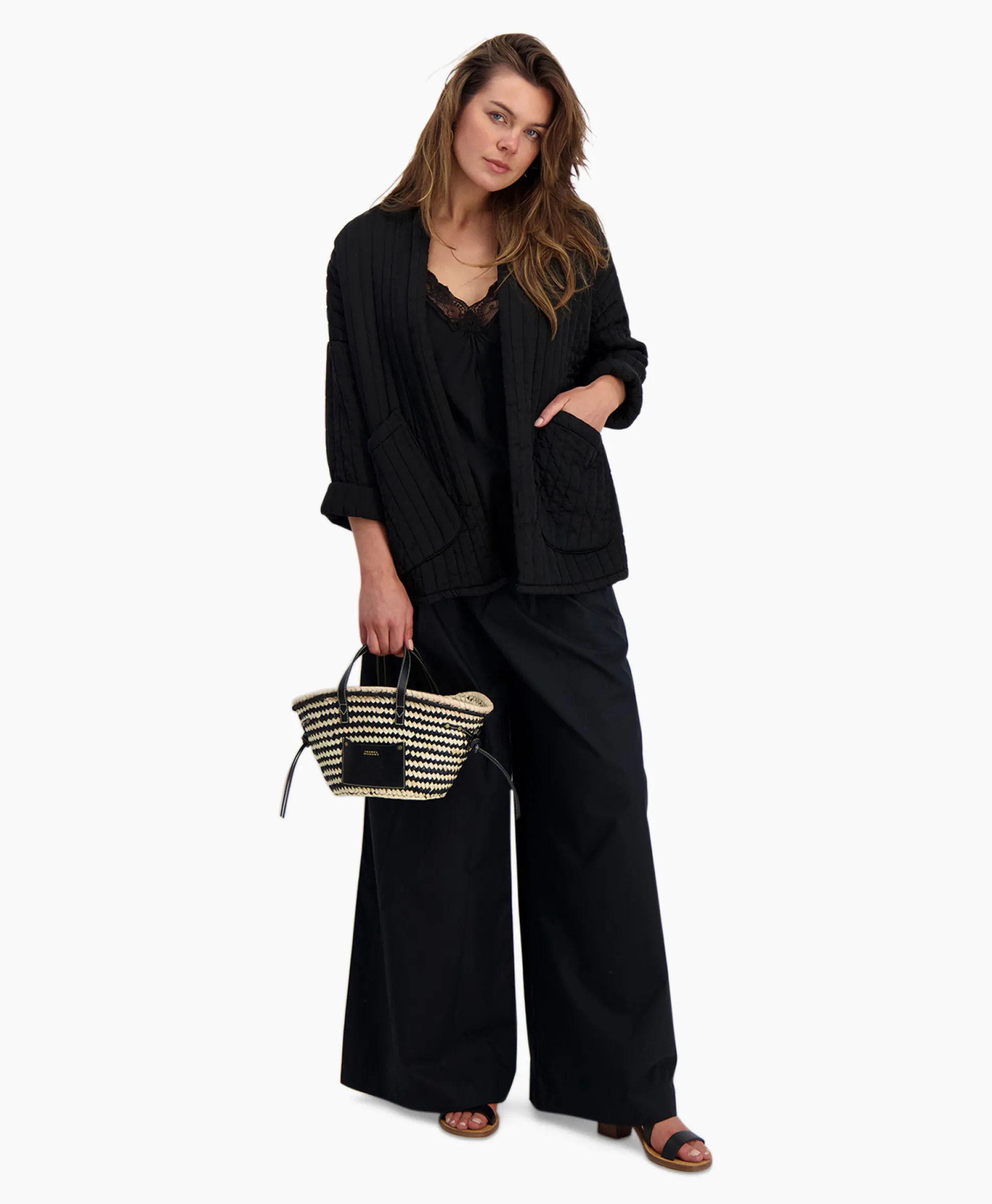 Best D'Arc Pantalon Belluno Zwart Dames Broeken