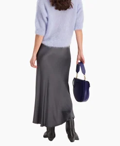 Online D'Arc Rok Midi Grijs Dames Rokken