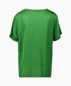 Store D'Arc Top Round Neck Groen Dames T-Shirts & Tops