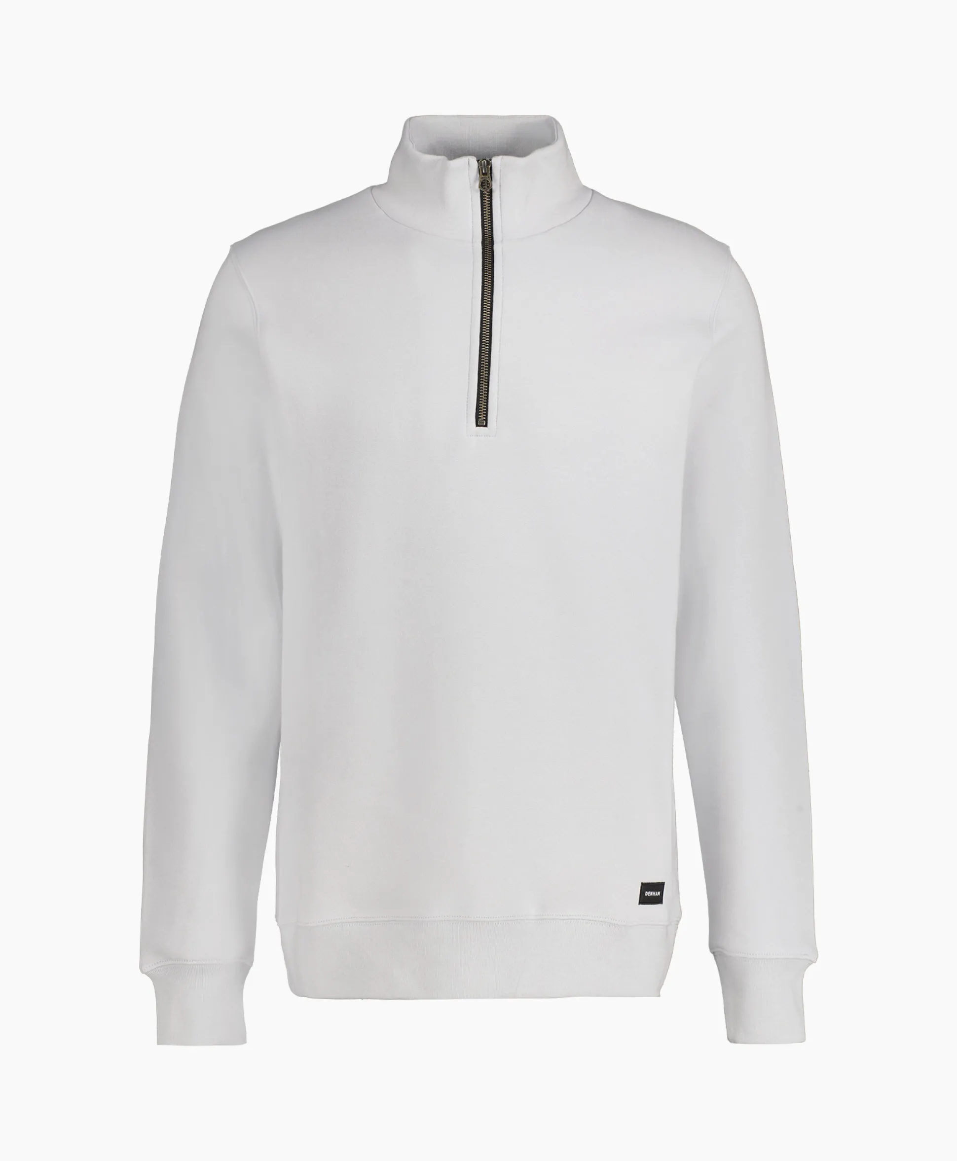 Cheap Logan Half Zip Sweat Ss Beige Heren Truien