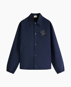 Fashion Jack La Veste Slogan Esquisse Donker Blauw Heren Jassen