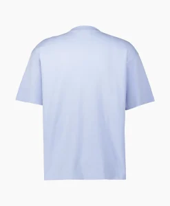 Clearance T-Shirt Korte Mouw Slogan Licht Blauw Heren T-Shirts