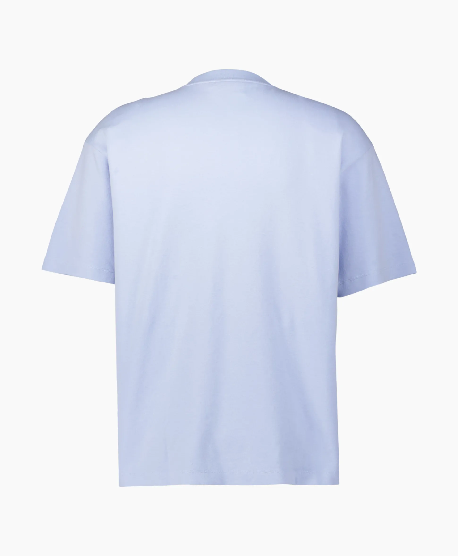 Clearance T-Shirt Korte Mouw Slogan Licht Blauw Heren T-Shirts