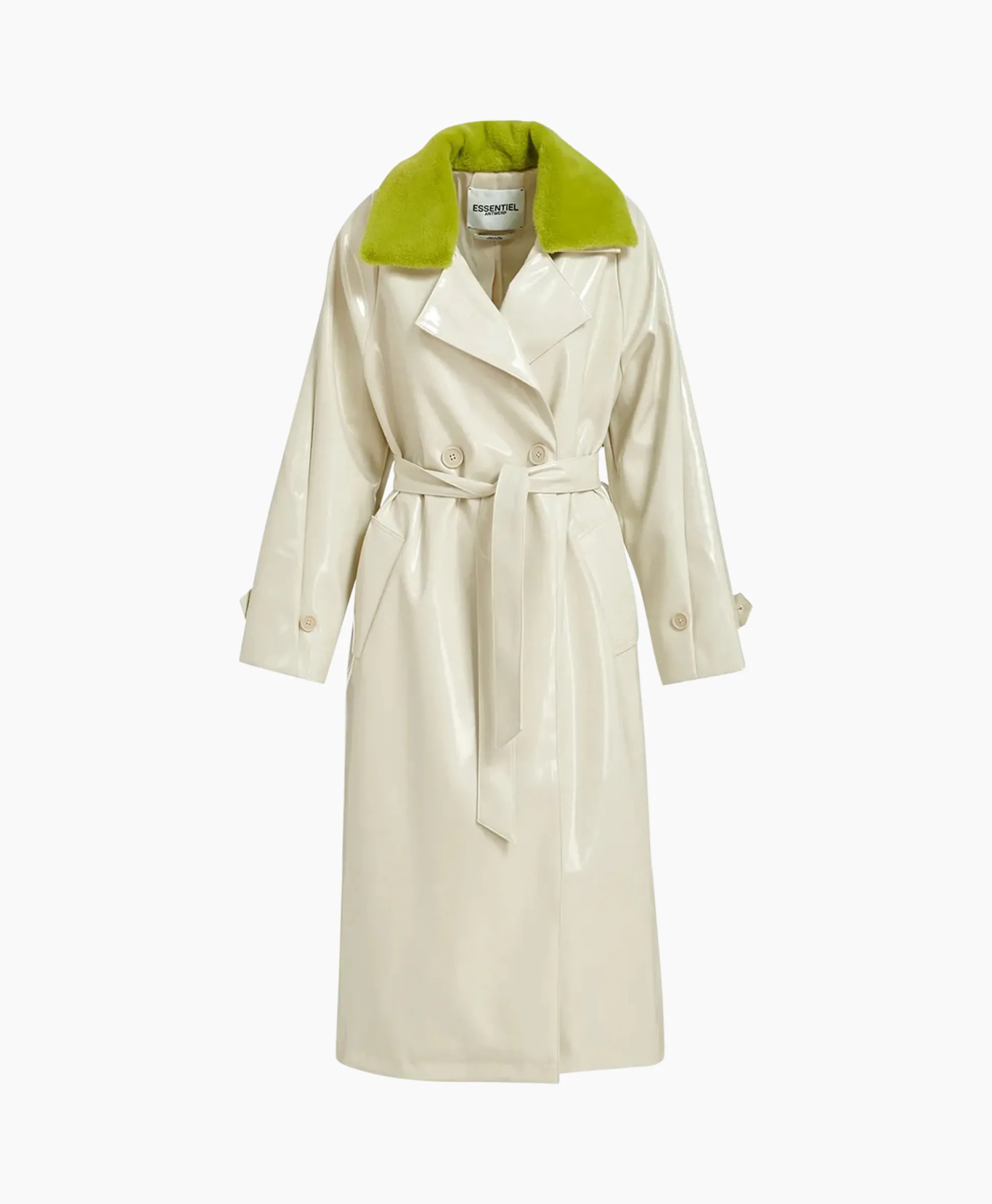 Fashion Mantel Feeling Off White Dames Jassen