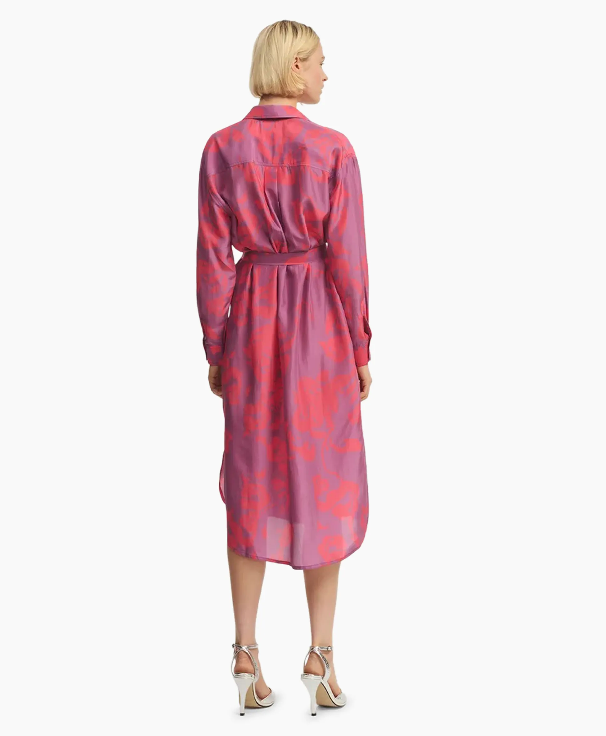 Discount Mini Jurk Foxglove Pink Dames Bruiloftskleding