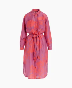 Discount Mini Jurk Foxglove Pink Dames Bruiloftskleding