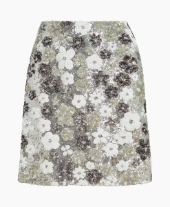 Cheap Rok Fishbone Zilver Dames Rokken