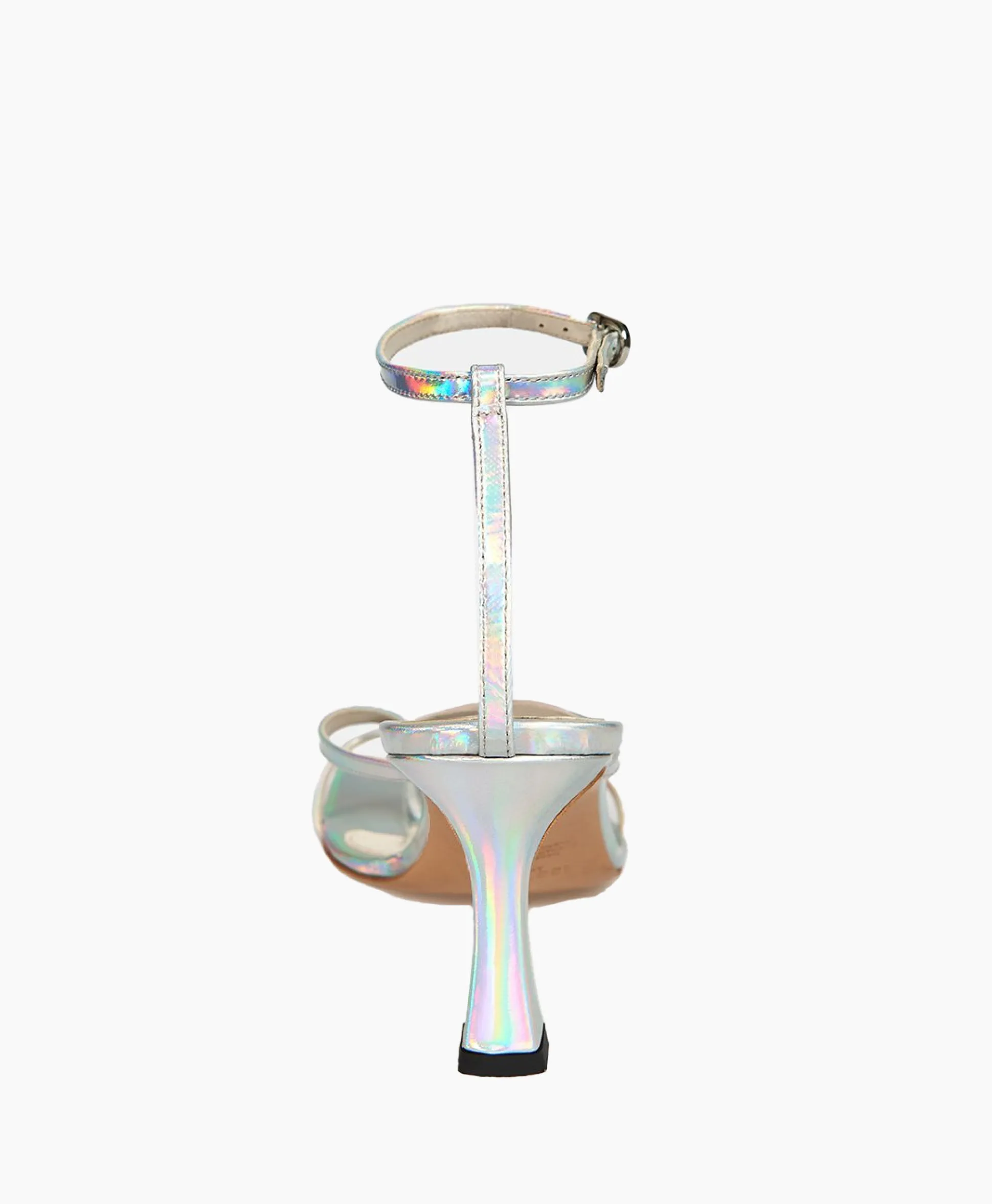 Sale Sandaal Met Hak Dilver Zilver Dames Sandalen