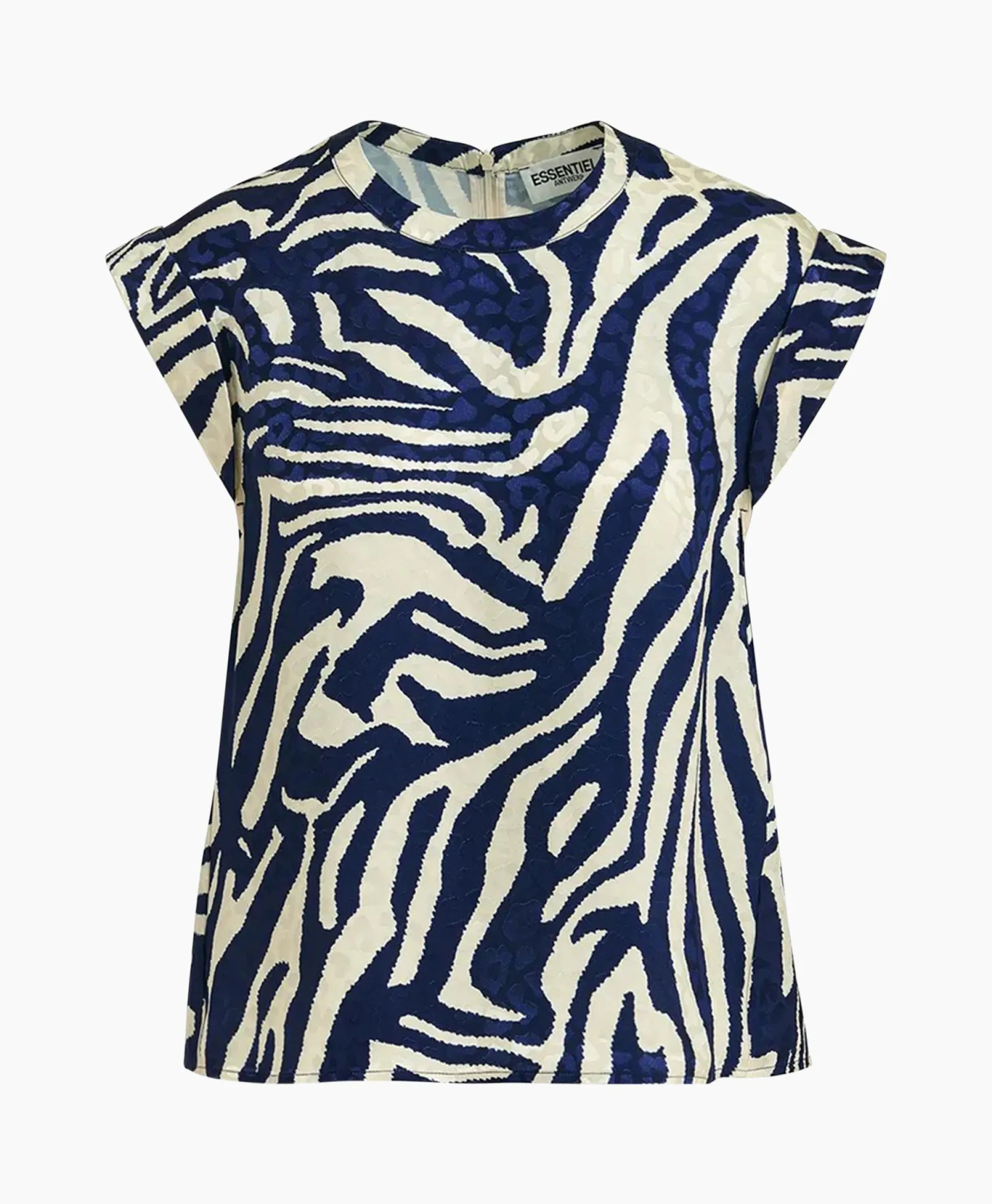 New Top Feebee Blauw Dames T-Shirts & Tops