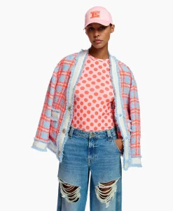 Clearance Vest Folivia Blauw Dames Vesten