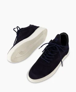 Cheap Sneaker Low Top Suede Navy Donker Blauw Heren Sneakers