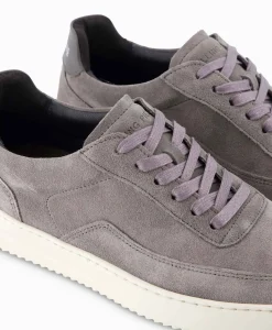 New Sneaker Mondo Suede Organic Grijs Heren Sneakers