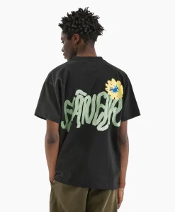 Flash Sale Flaneur T-Shirt Korte Mouw Tortuous Zwart Heren T-Shirts