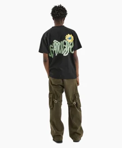 Flash Sale Flaneur T-Shirt Korte Mouw Tortuous Zwart Heren T-Shirts