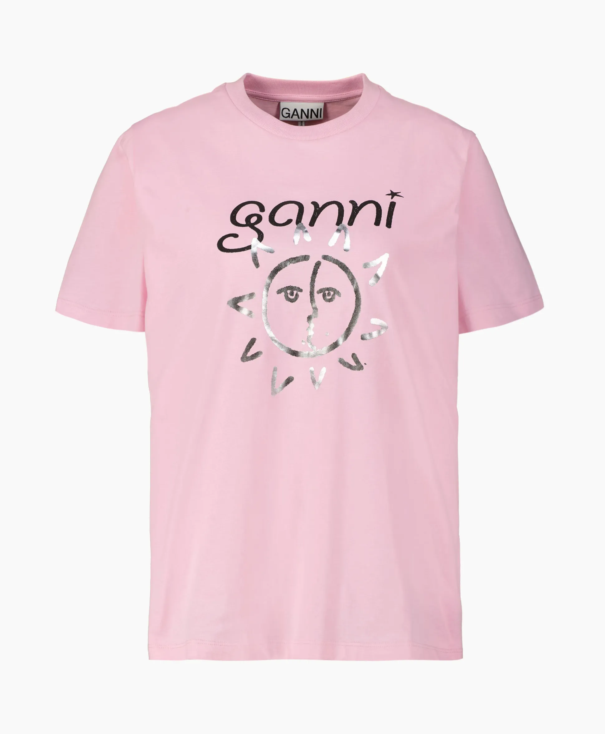 Hot T-Shirt Korte Mouw Basic Jersey Sun Relaxed Rose Dames T-Shirts & Tops