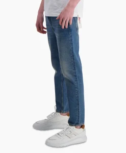 Online Broek Golden M's Happy Medium Stone Washed Blauw Heren Broeken