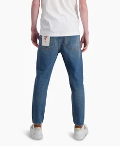 Online Broek Golden M's Happy Medium Stone Washed Blauw Heren Broeken