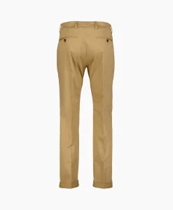 Outlet Broek Golden M's Chino Cotton Comfort Beige Heren Broeken