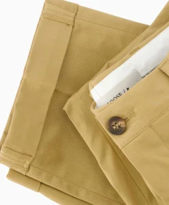 Outlet Broek Golden M's Chino Cotton Comfort Beige Heren Broeken
