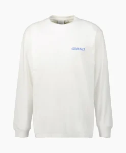 Cheap T-Shirt Carabiner L/S Wit Heren T-Shirts