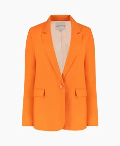 Fashion Harper & Yve Blazer Yagger-Bl Oranje Dames Blazers