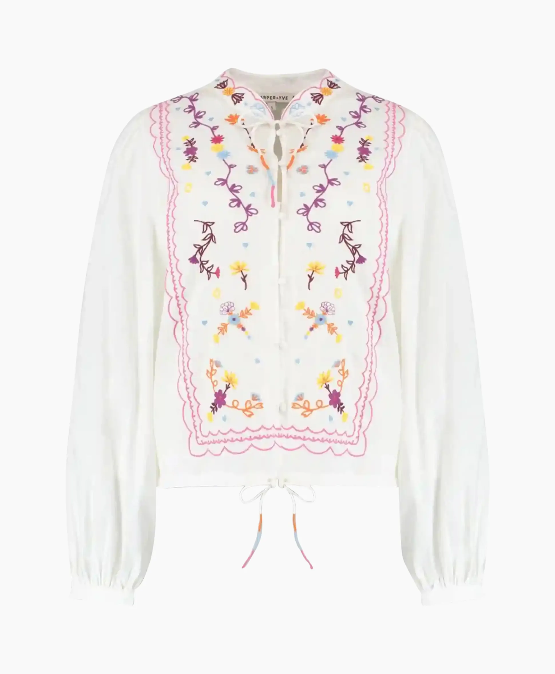 Cheap Harper & Yve Blouse Hailey-Ls Ecru Dames Blouses