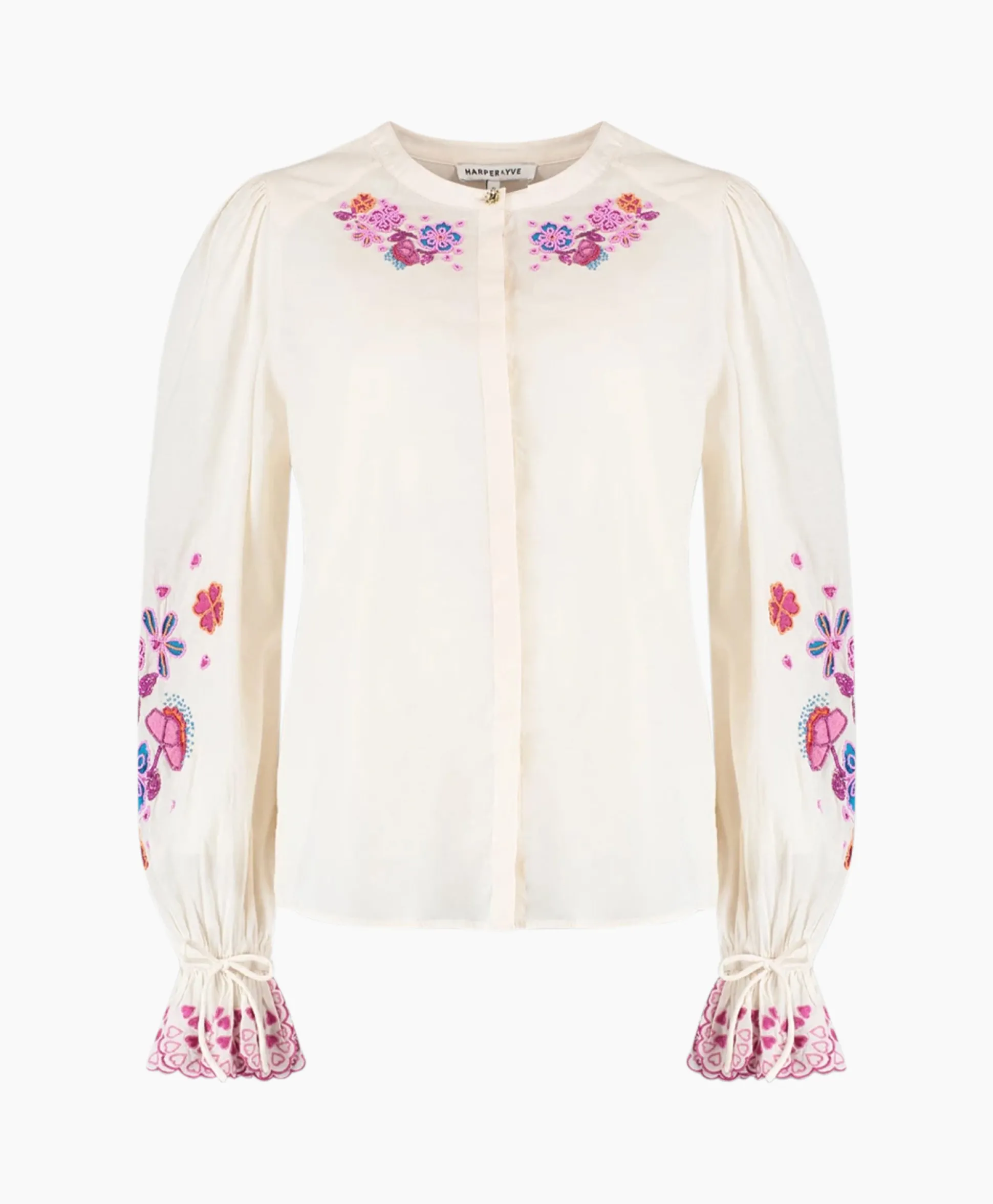 Fashion Harper & Yve Blouse Haily-Ls Off White Dames Blouses
