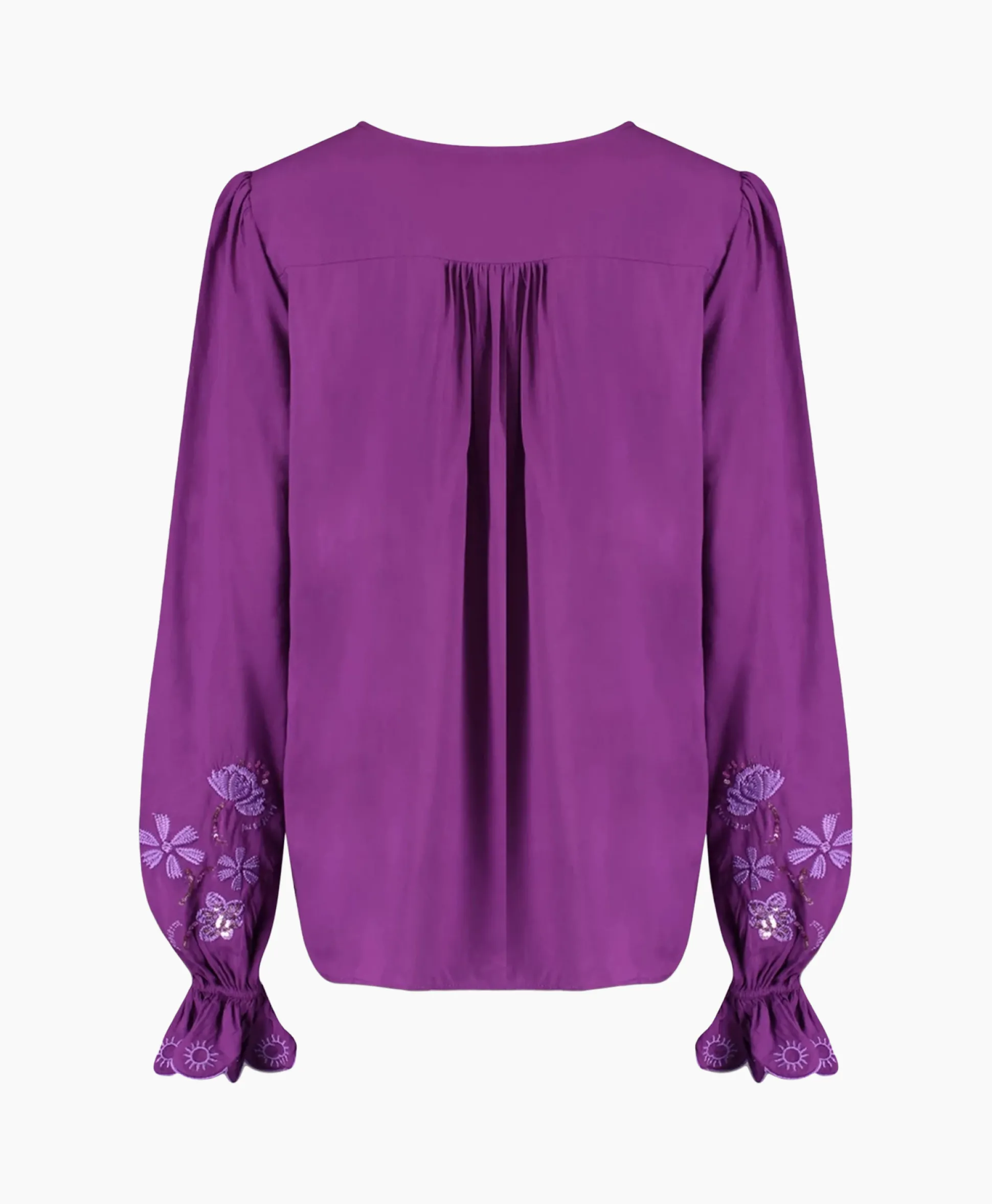 Outlet Harper & Yve Blouse Jamy-Ls Paars Dames Blouses