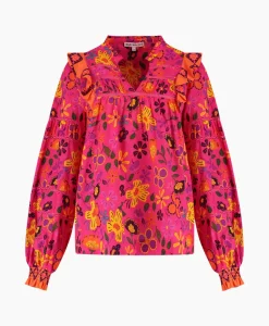 Store Harper & Yve Blouse Jess-Ls Roze Dames Blouses