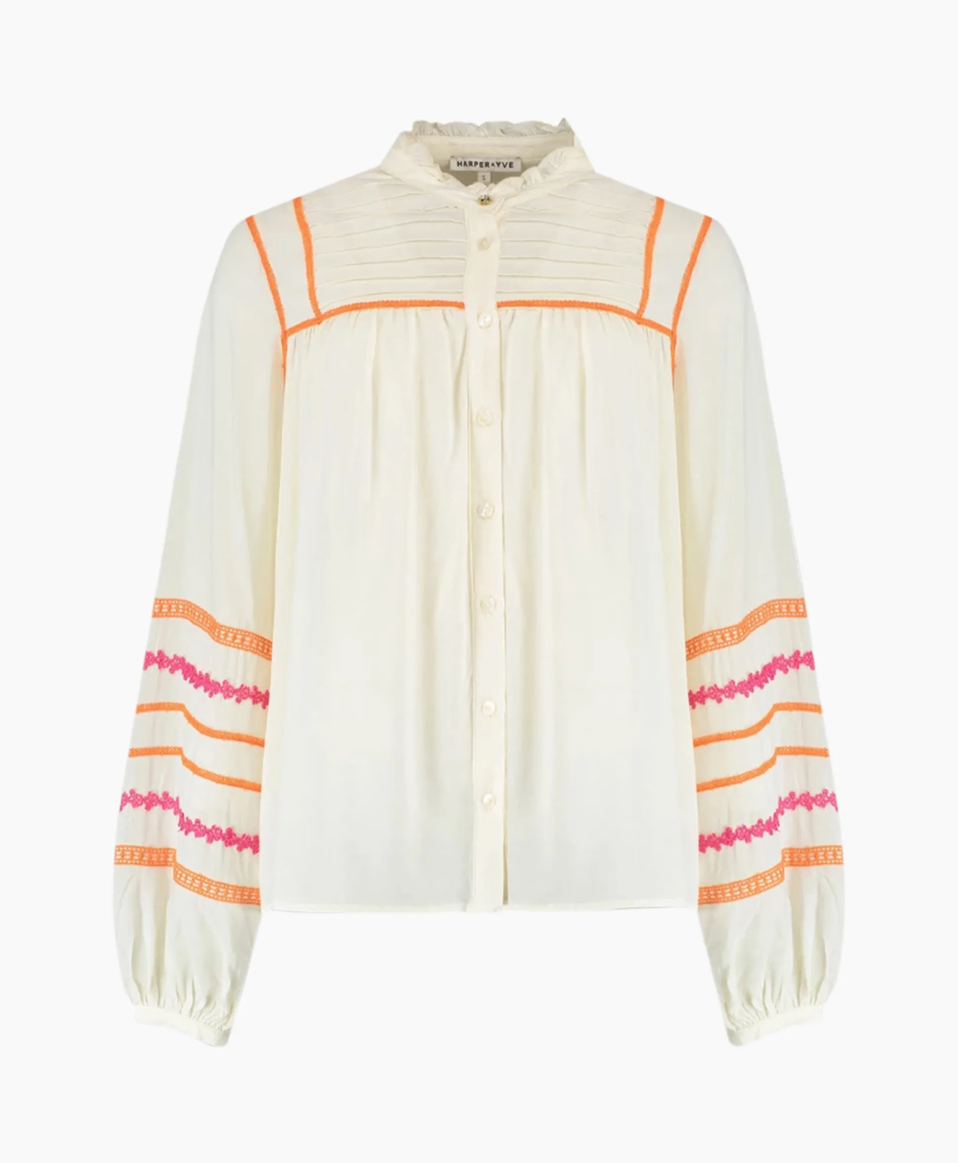 Online Harper & Yve Blouse Taylor-Ls Off White Dames Blouses