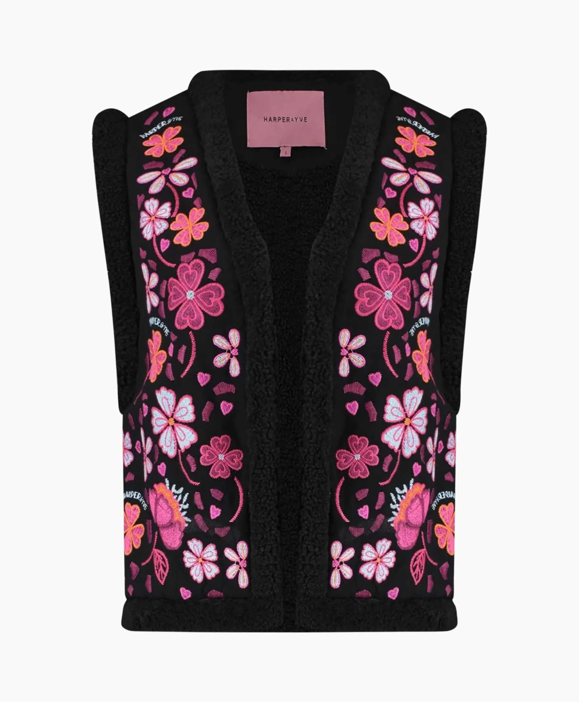 Discount Harper & Yve Gilet River-Gi Zwart Dames Gilets