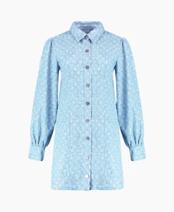 Fashion Harper & Yve Mini Jurk Flo-Dr Licht Blauw Dames Jurken