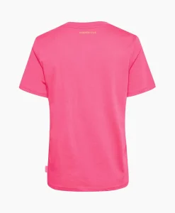 Flash Sale Harper & Yve T-Shirt Korte Mouw Tropical-Ss Roze Dames T-Shirts & Tops