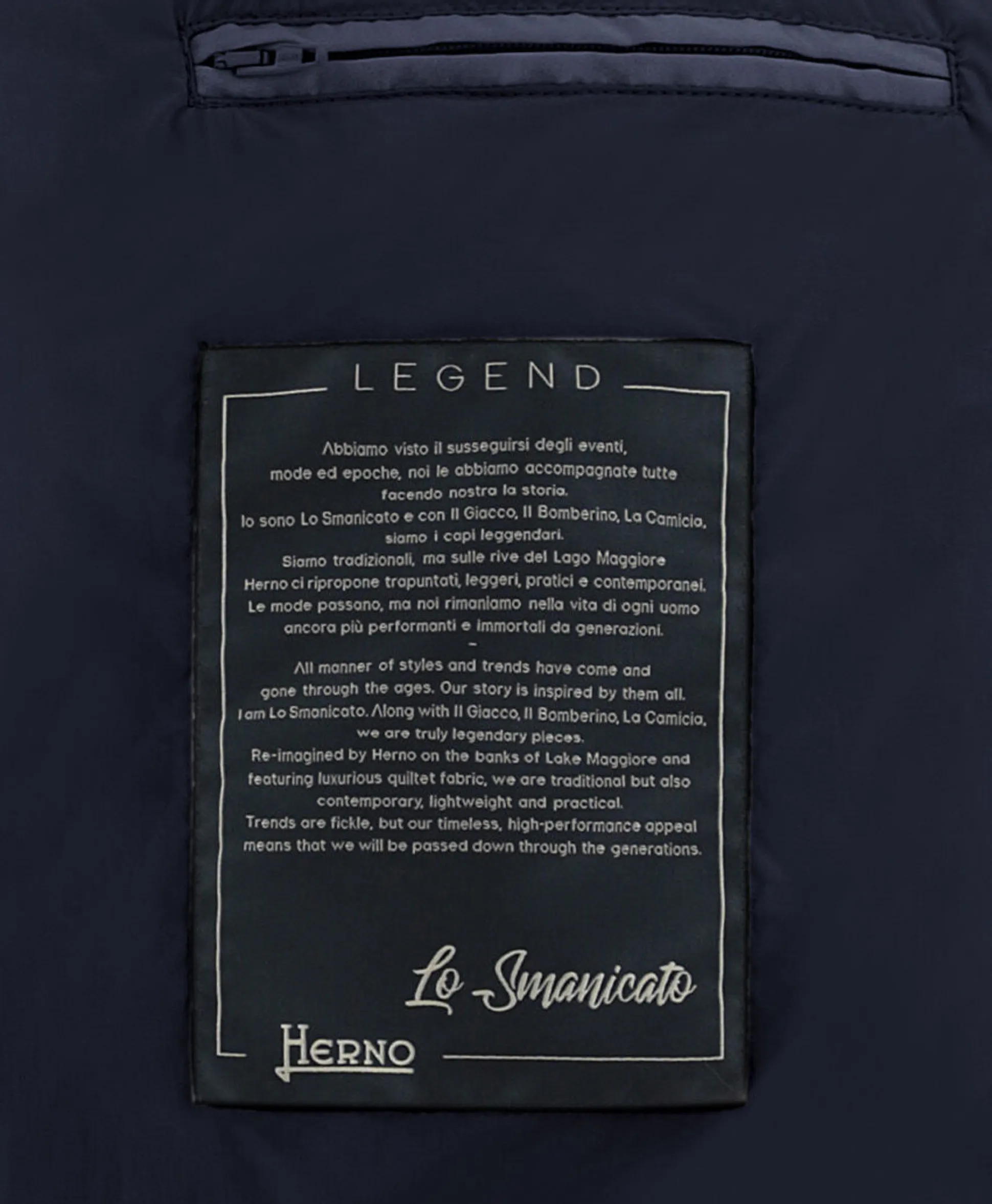 Cheap Bodywarmer Lo Smanicato Legend Donker Blauw Heren Jassen