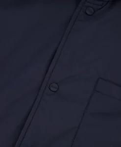 Online Jack Camicia In Nuage Imbottito E Mag Donker Blauw Heren Jassen