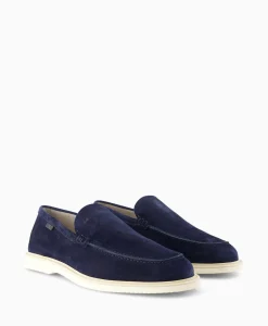 Best Sale Loafer Mocassino Donker Blauw Heren Instappers