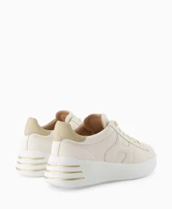 Online Sneaker Rebel Ecru Dames Sneakers
