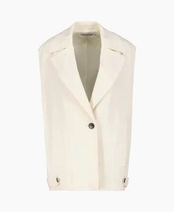 Cheap Gilet Karine Ecru Dames Gilets