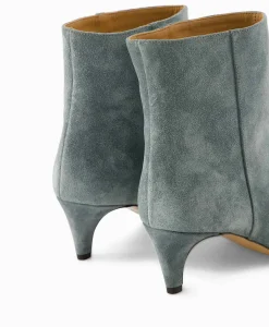 Cheap Enkellaars Daxi-Ga Licht Groen Dames Laarzen