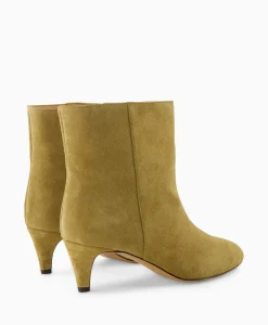 Cheap Enkellaars Daxi-Ga Taupe Dames Laarzen