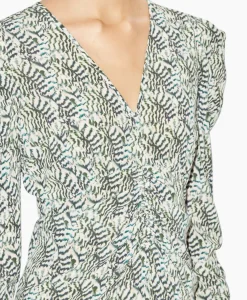 Sale Midi Jurk Albini-Ga Ecru Dames Bruiloftskleding