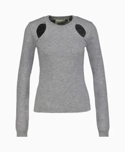 Fashion Pullover Velen-Ga Grijs Dames Truien
